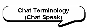 Chat Terminology
(Chat Speak)