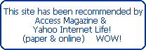 Yahoo and Acess Kudos for Chat101!