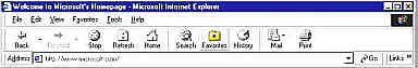 Internet Explorer Toolbar