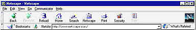 Netscape Toolbar